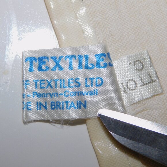 VTG Sherriff Textiles UK Noahs Ark Carla Steen PVC Cotton Butchers BBQ Apron - Picture 4 of 10